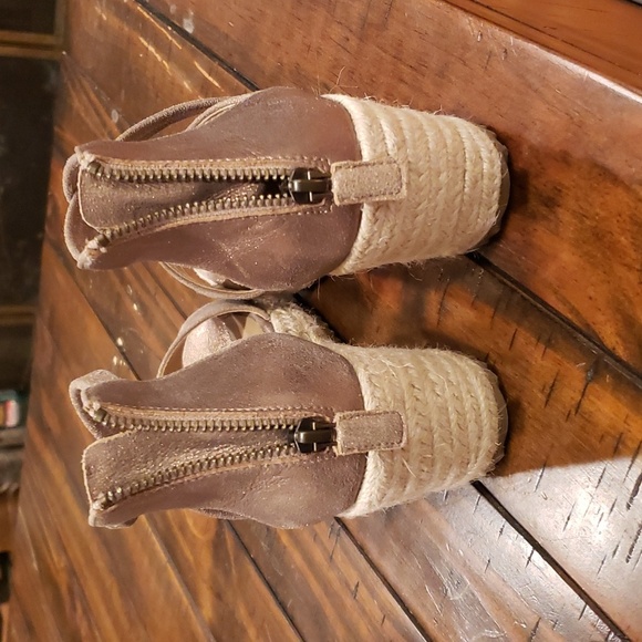 Eileen fisher wanda metallic suede espadrille - Picture 7 of 10